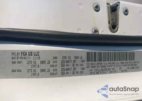 2020 Jeep Cherokee Latitude Plus Fwd из США, поврежденный, VIN 1C4PJLLB0LD561340